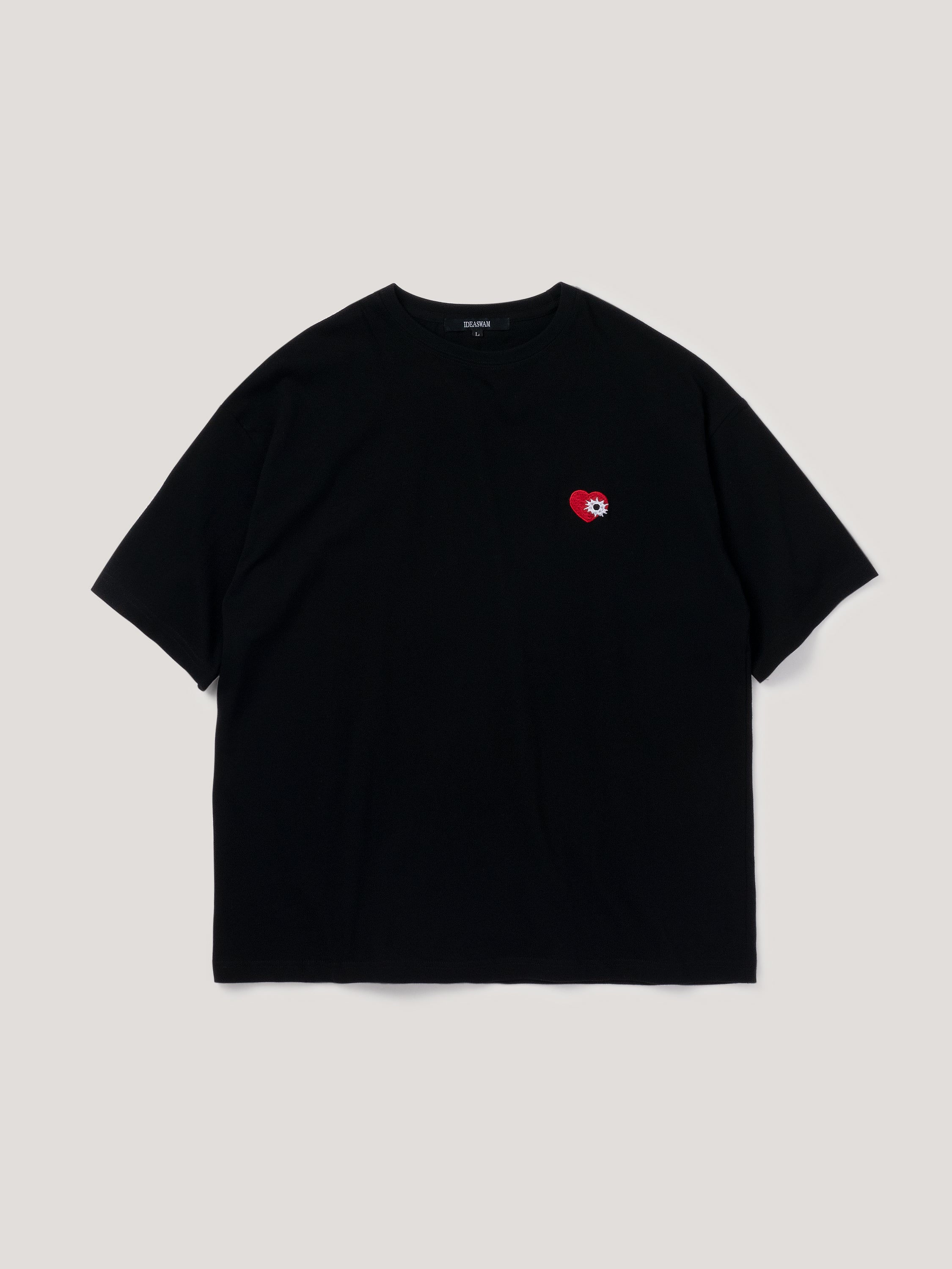 Multi Logo Black Heart Tee main image 0
