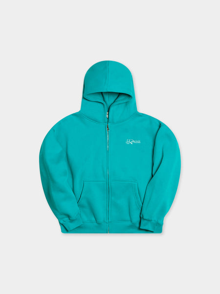 OUROBOROS ZIP HOODIE (Blue) – IDEASWAM