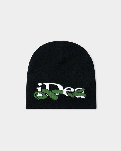 ideaswam OUROBOROS BEANIE ビーニー イデアスワム OUROBOROS BEANIE (Black) – IDEASWAM