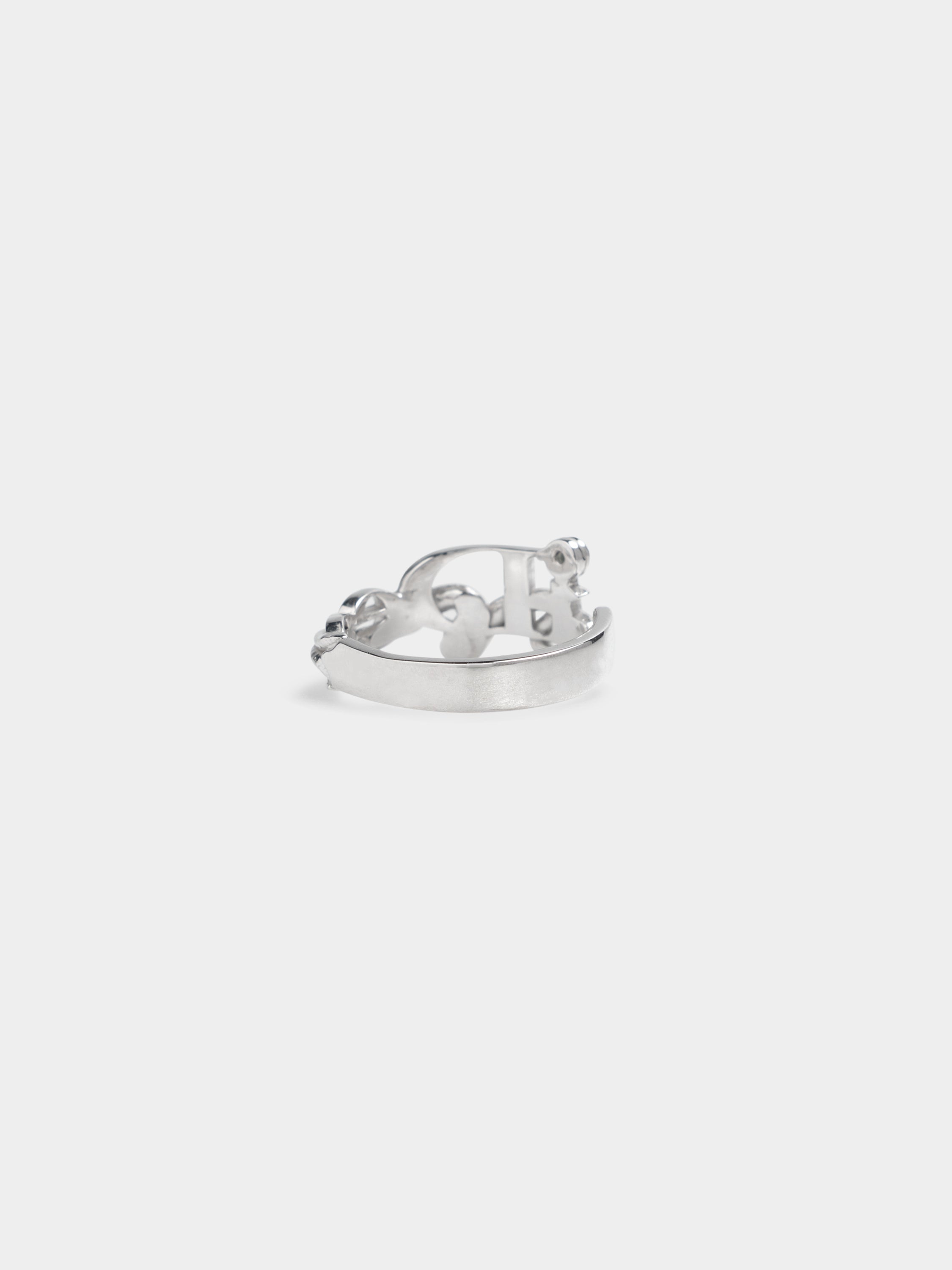 旧*員様 ideaswam イデアスワム リング シルバー925 OUROBOROS RING - Silver 925 Blue Diamond Custom【5/5 LIMITED