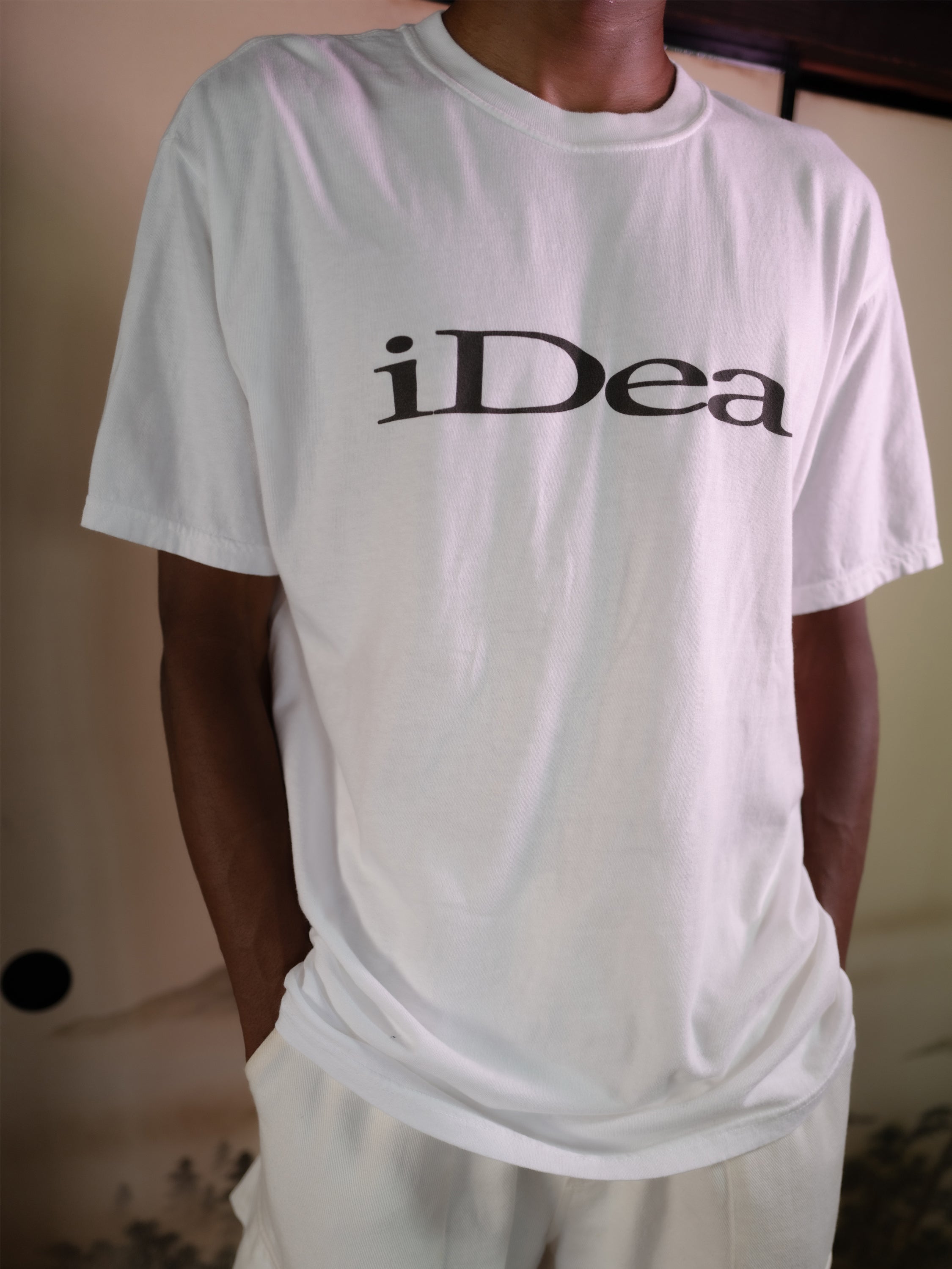 IDEASWAM iDea ロゴプリント Tシャツ S ホワイト IDEASWAM LOGO TEE (White)