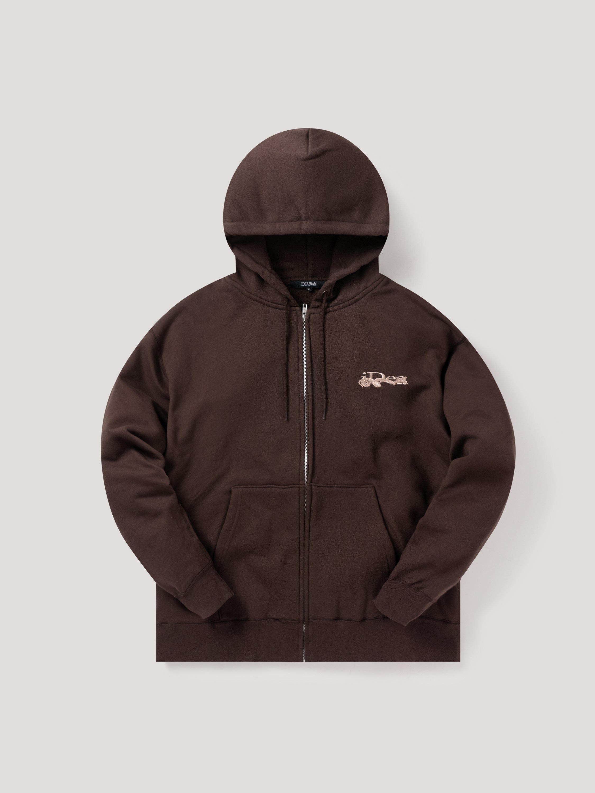 OUROBOROS ZIP HOODIE (Brown)