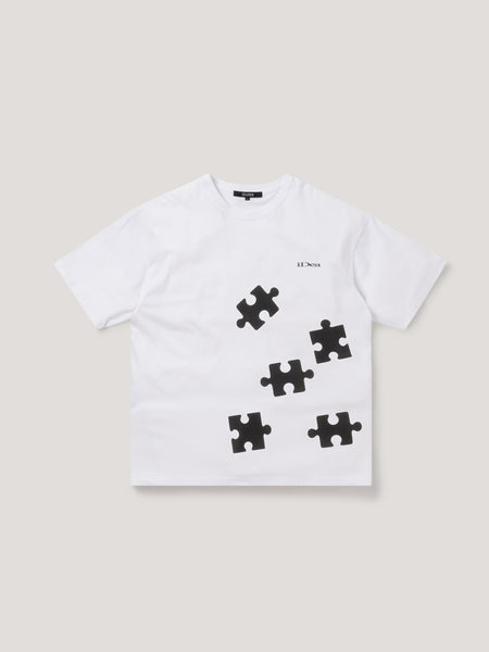 Puzzle Tee (White) – IDEASWAM