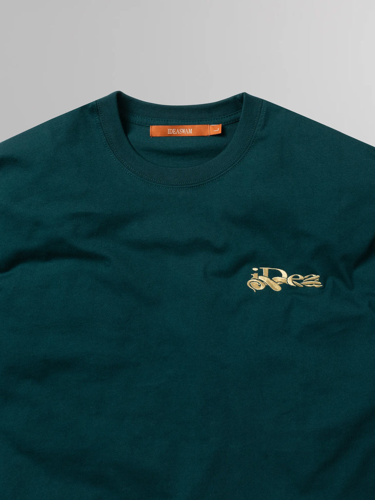 OUROBOROS SMALL LOGO L/S TEE (Green) – IDEASWAM OUROBOROS SMALL LOGO L/S TEE (Green) – IDEASWAM
