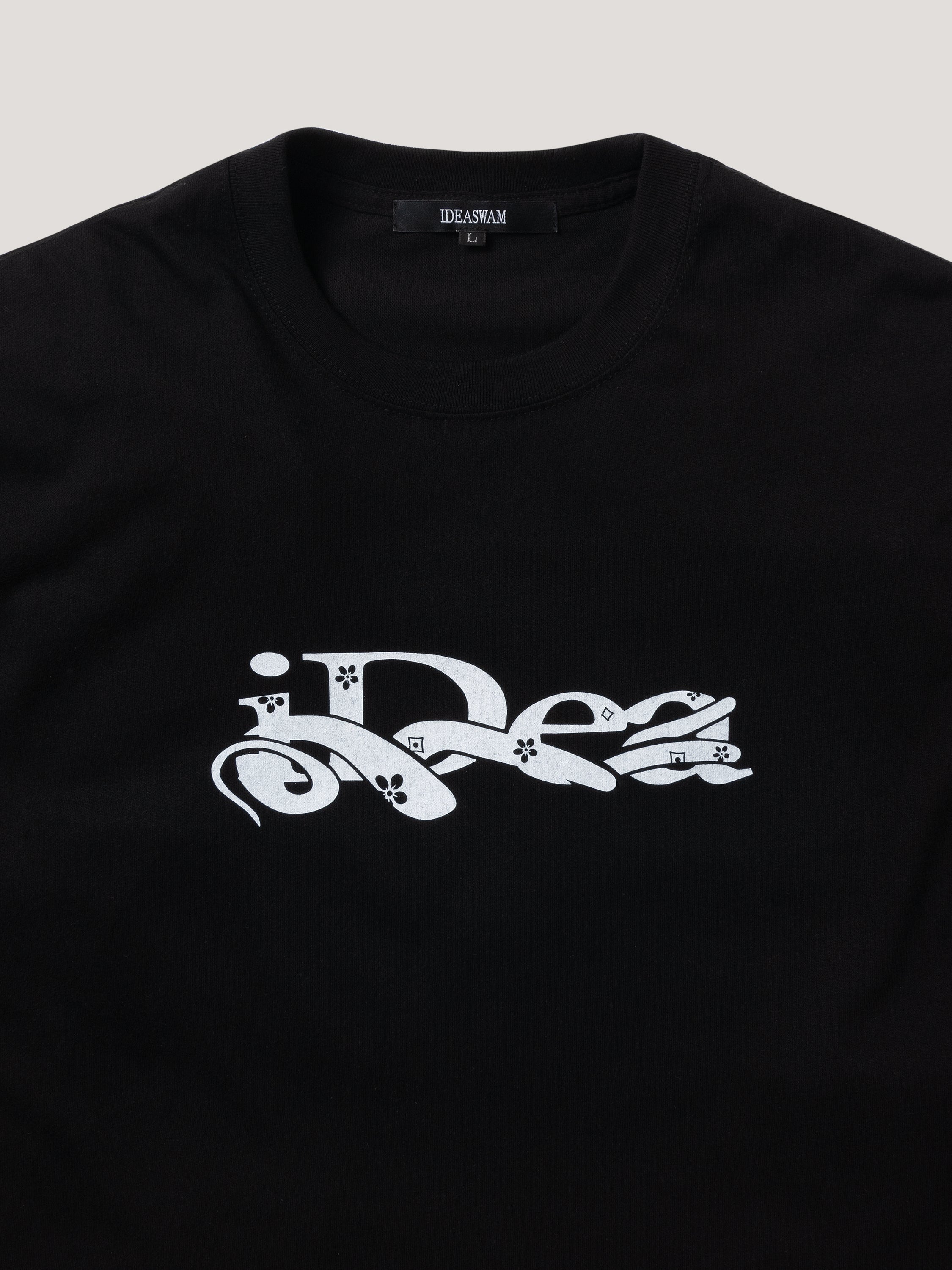 Idea Blossoms Logo L/S Tee (Black) – IDEASWAM