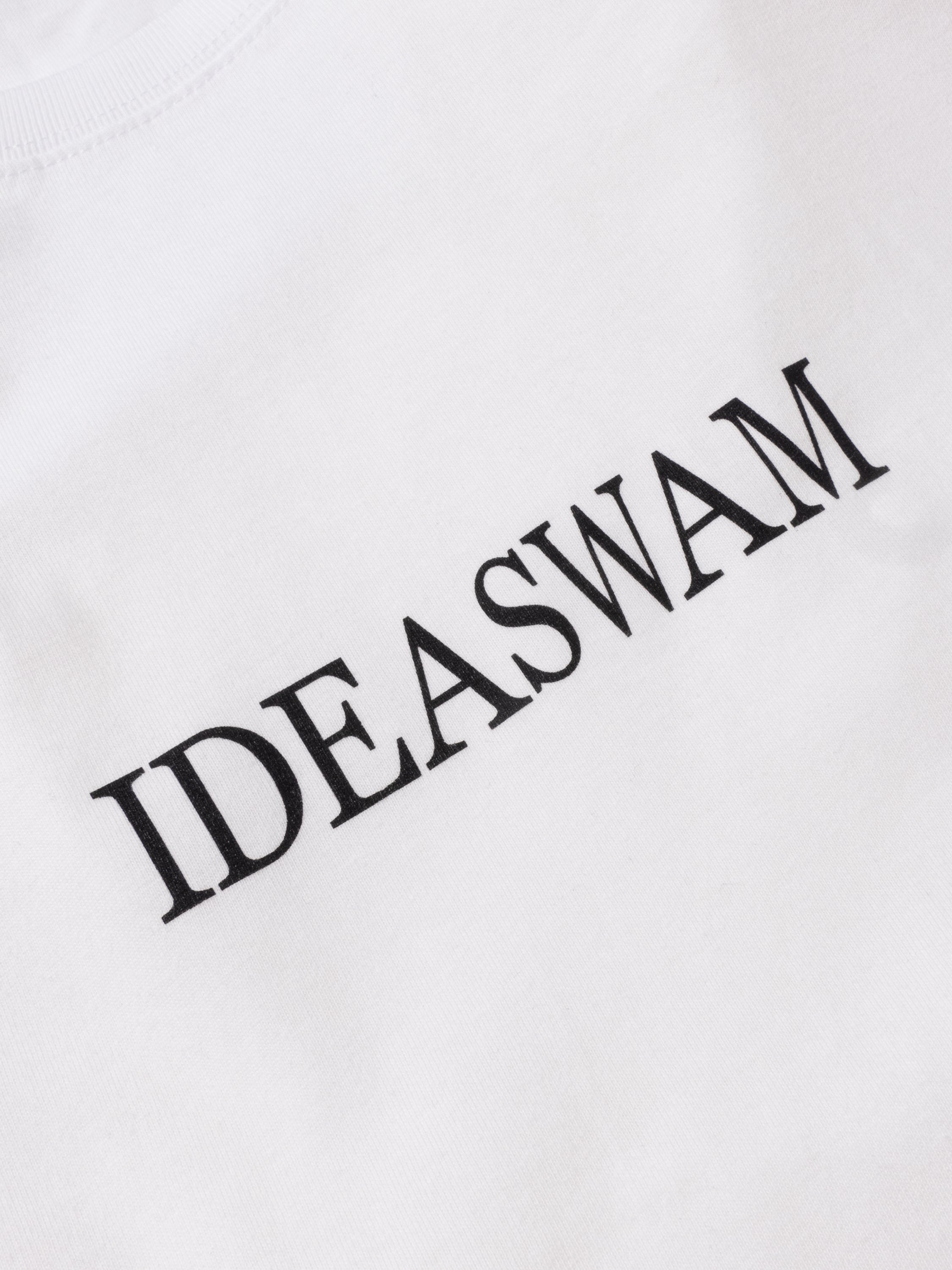 IDEASWAM iDea ロゴプリント Tシャツ S ホワイト IDEASWAM LOGO TEE (White)