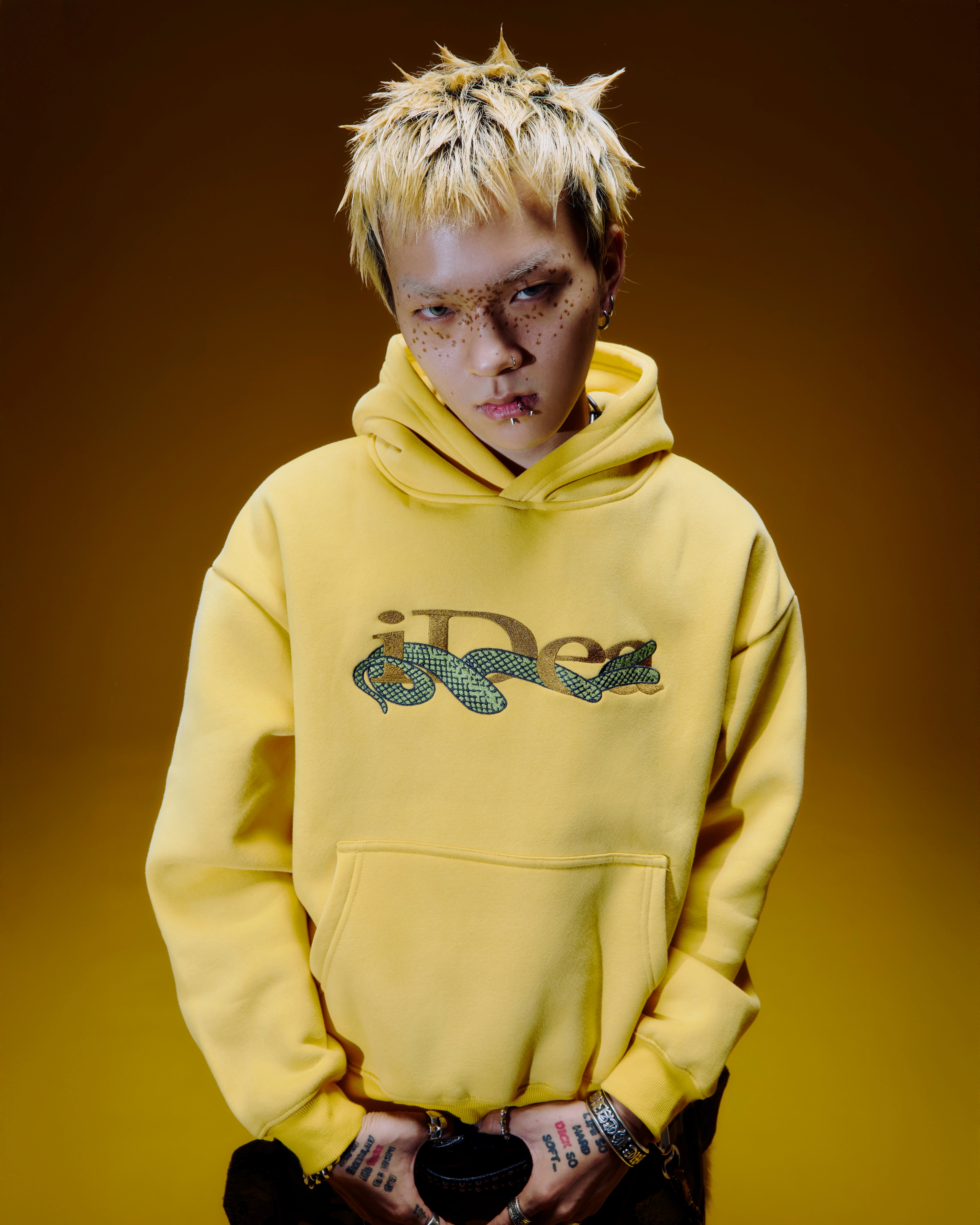 OUROBOROS HOODIE (Yellow) – IDEASWAM
