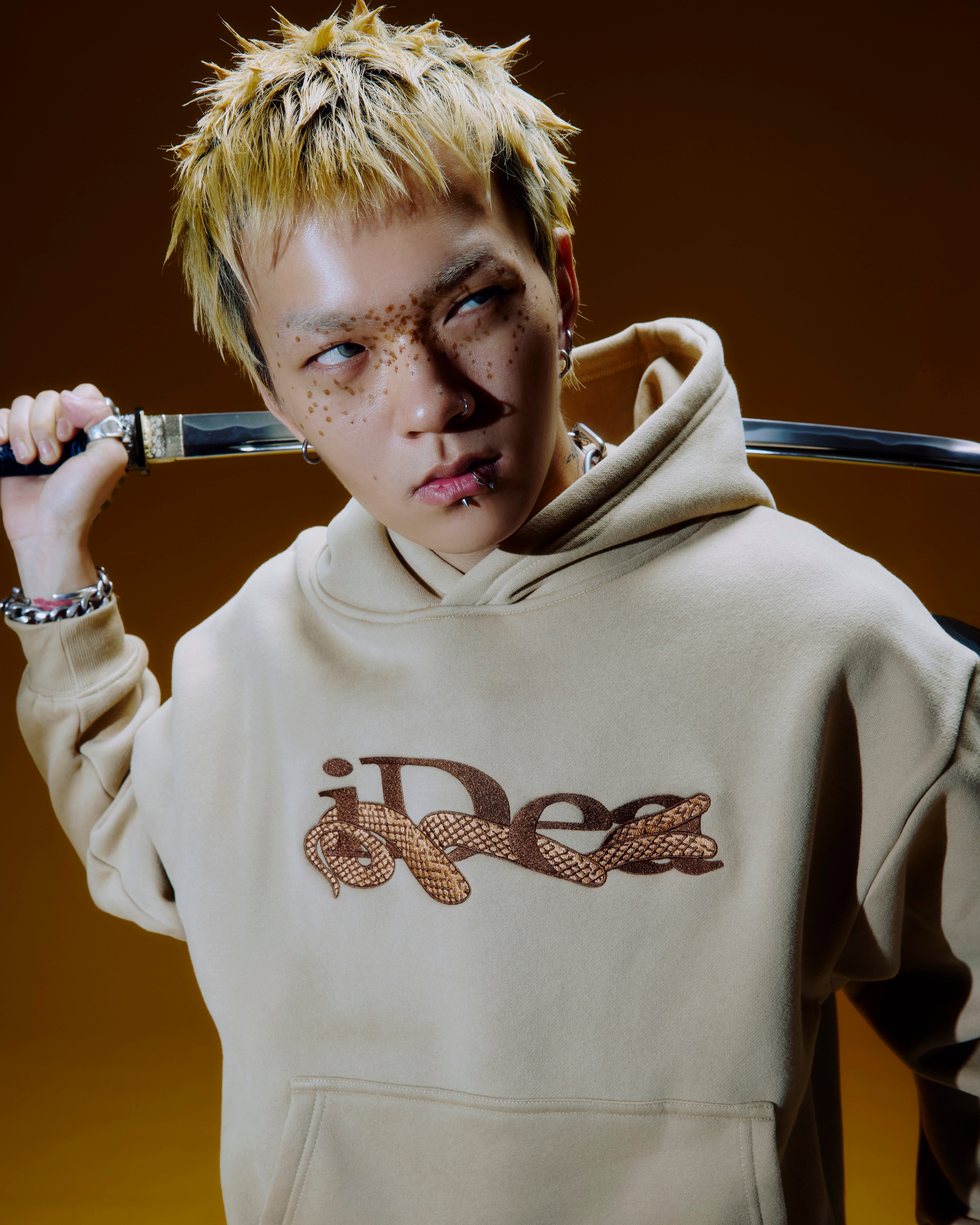 OUROBOROS HOODIE (Beige) – IDEASWAM