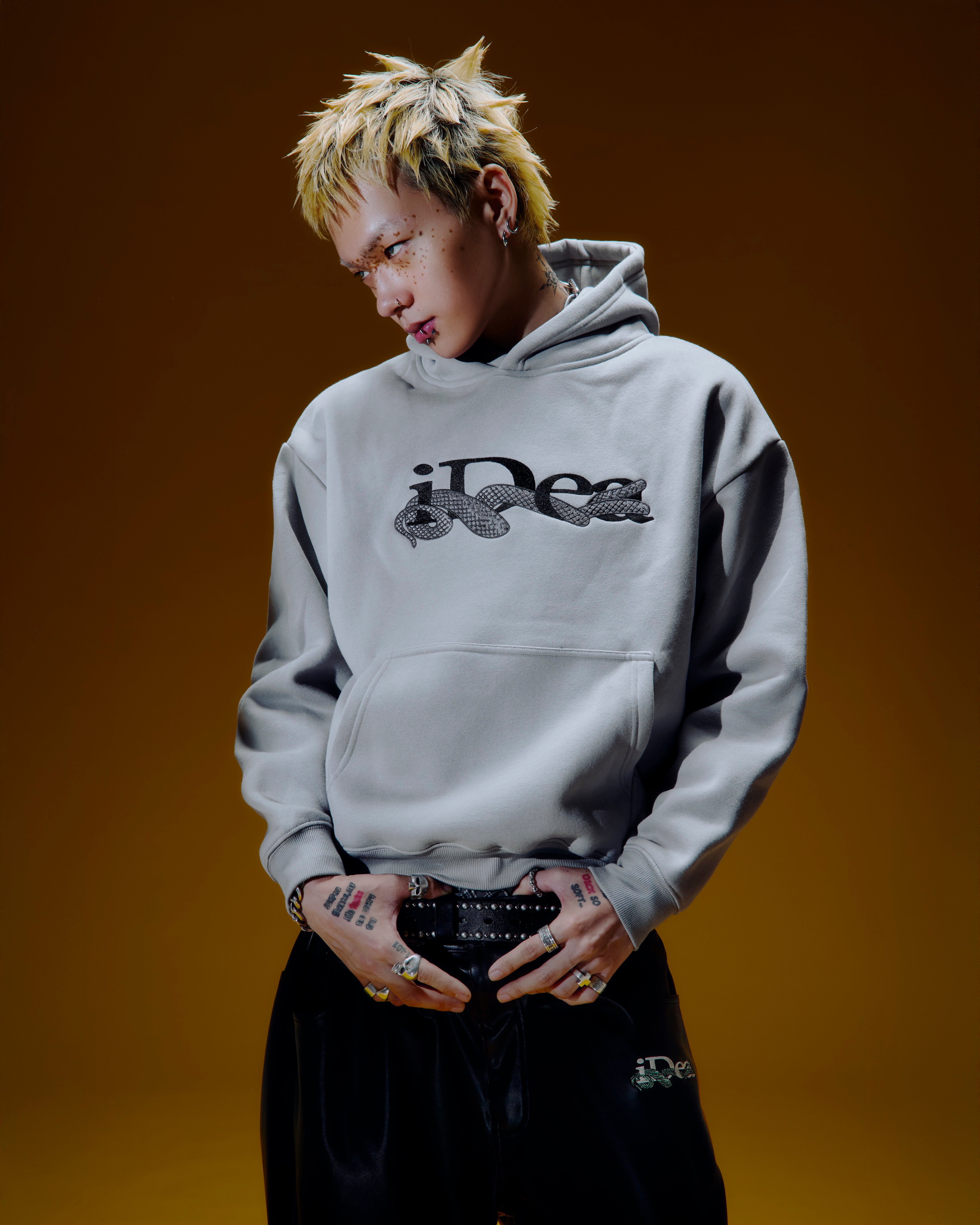 トップス IDEA OUROBOROS HOODIE (Grey) OUROBOROS HOODIE (Grey) – IDEASWAM