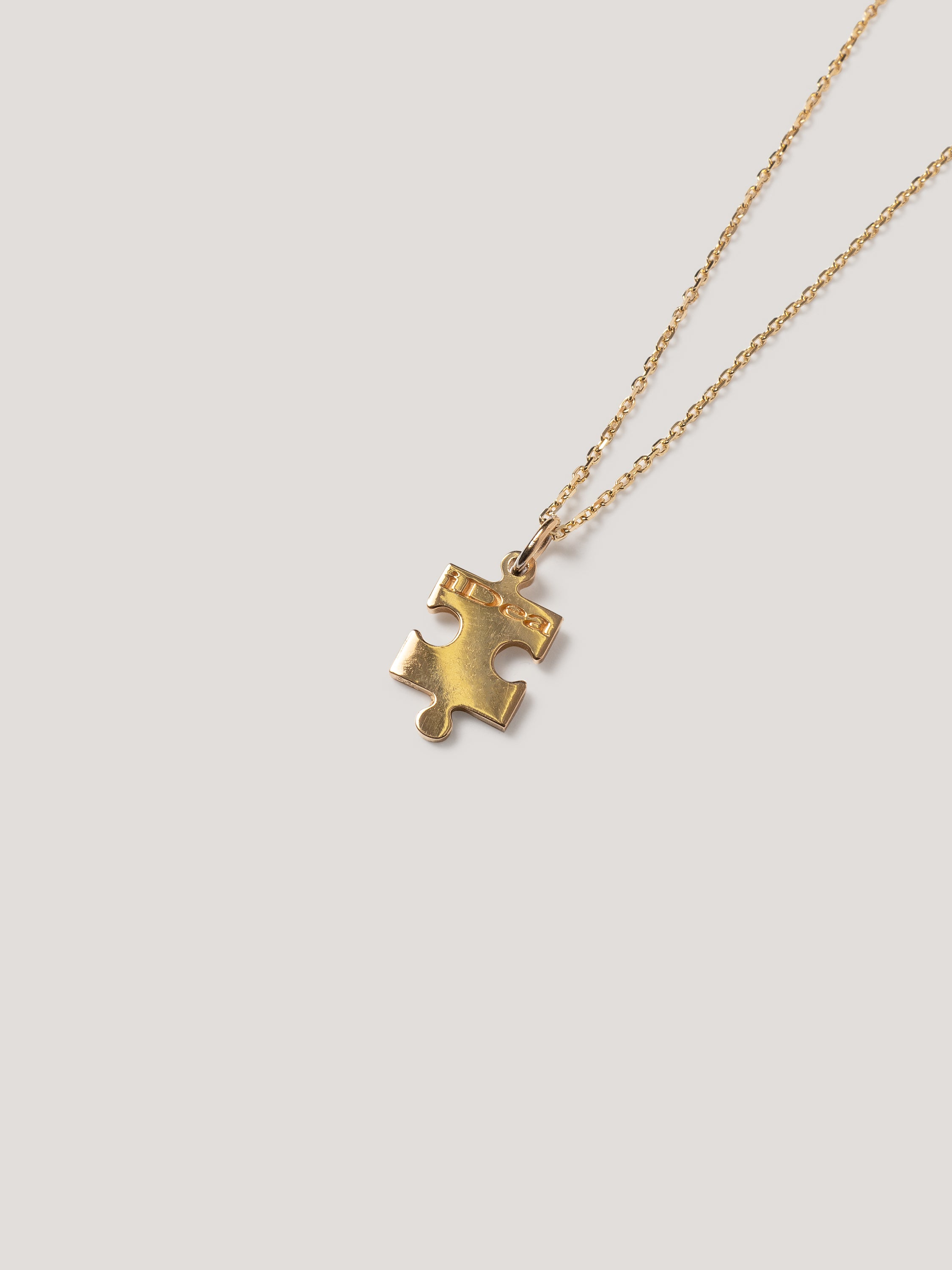 PUZZLE NECKLACE (Yang) - Brass Gold – IDEASWAM