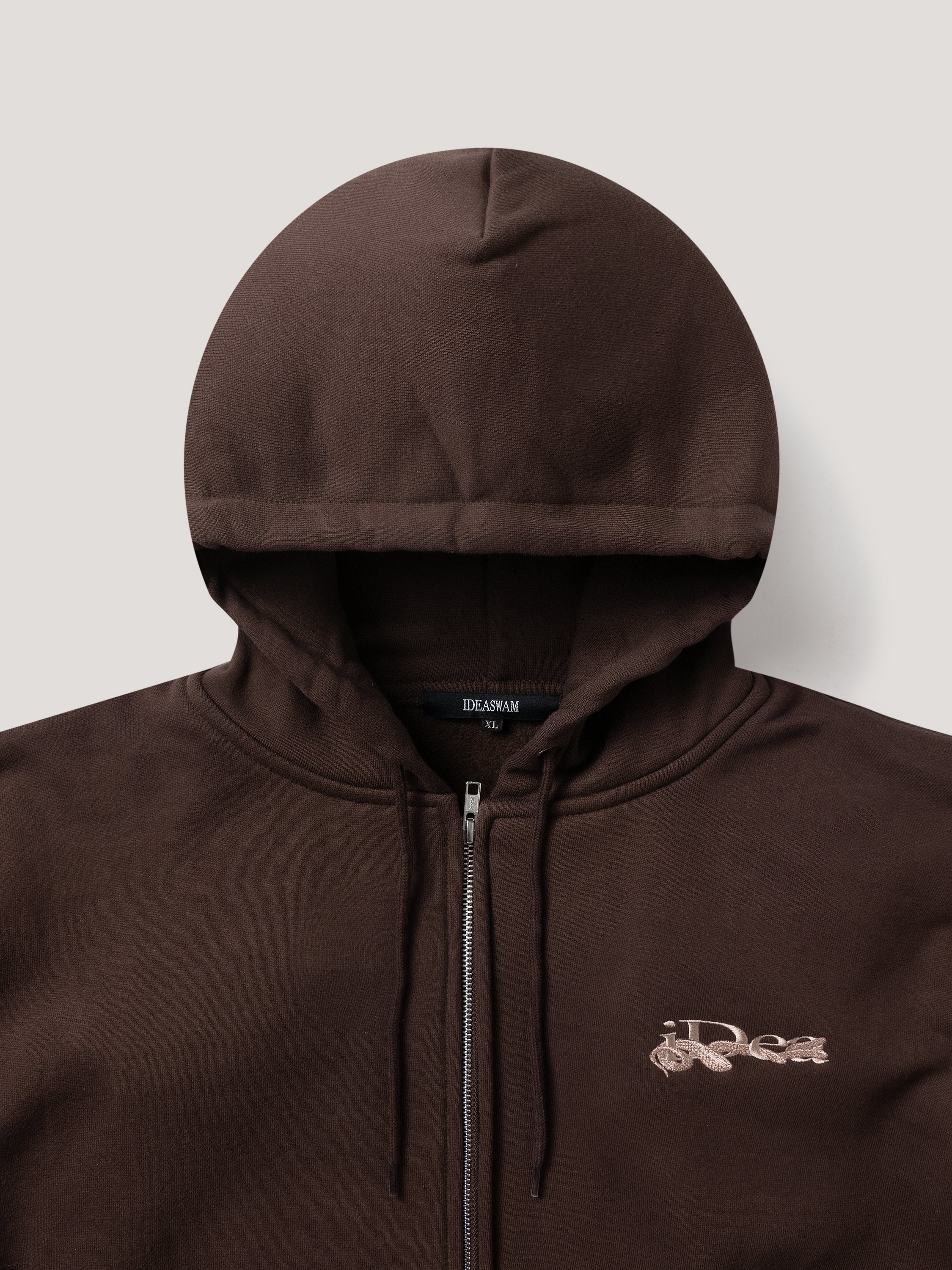 OUROBOROS ZIP HOODIE (Brown)