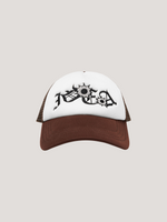 Head Shot Trucker Cap (Brown) – IDEASWAM