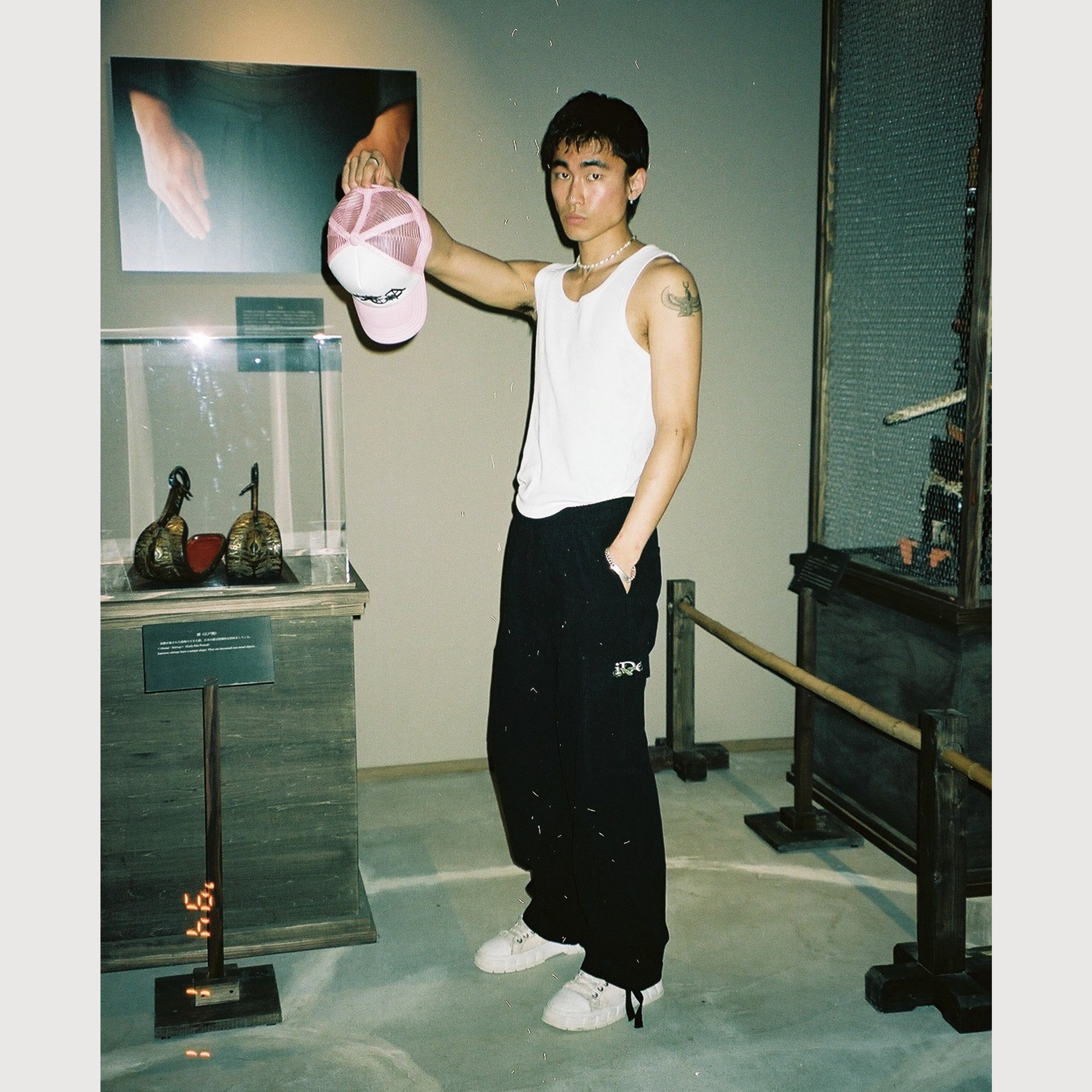 Head Shot Trucker Cap (Pink) – IDEASWAM