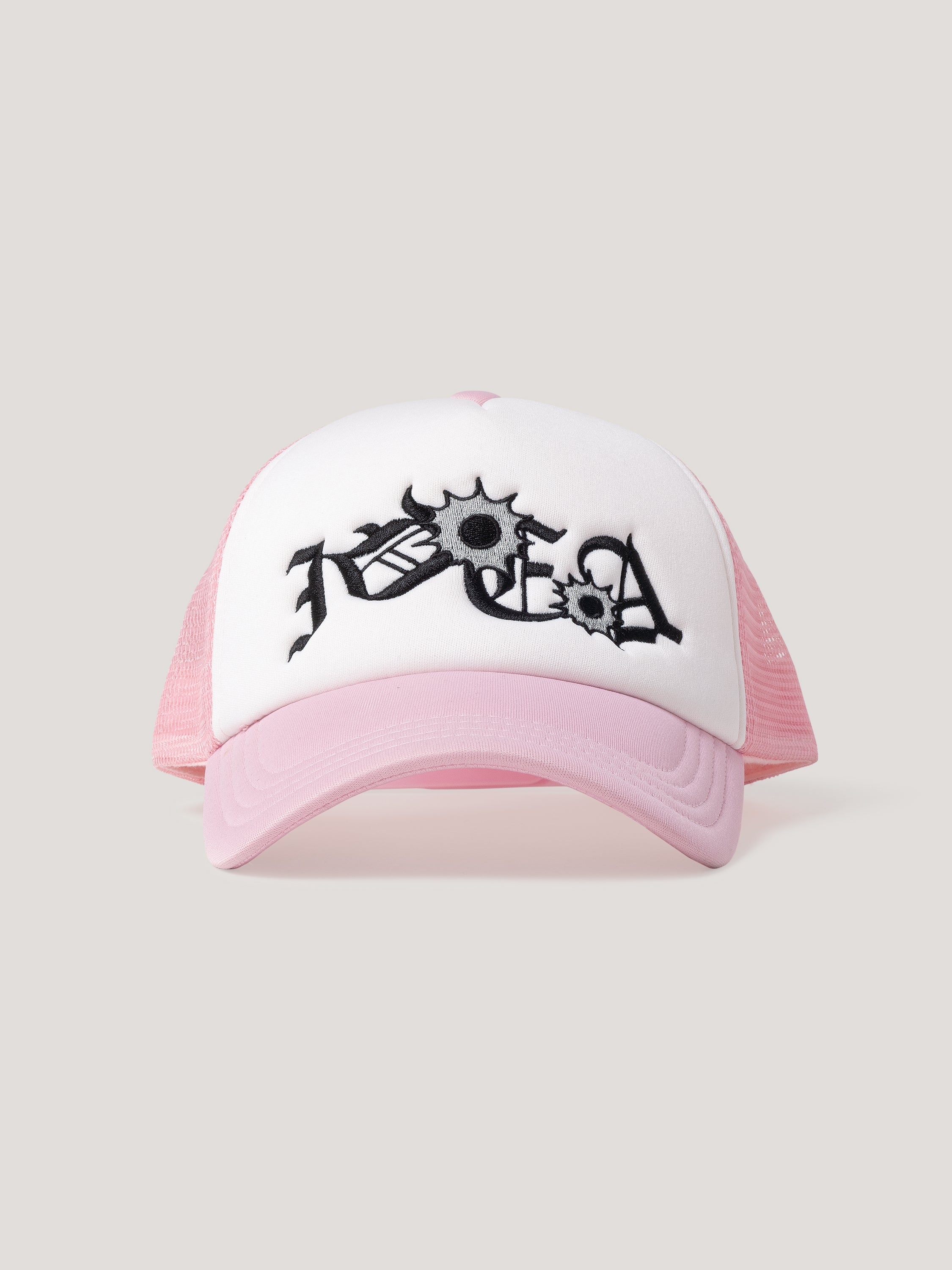 Head Shot Trucker Cap (Pink)