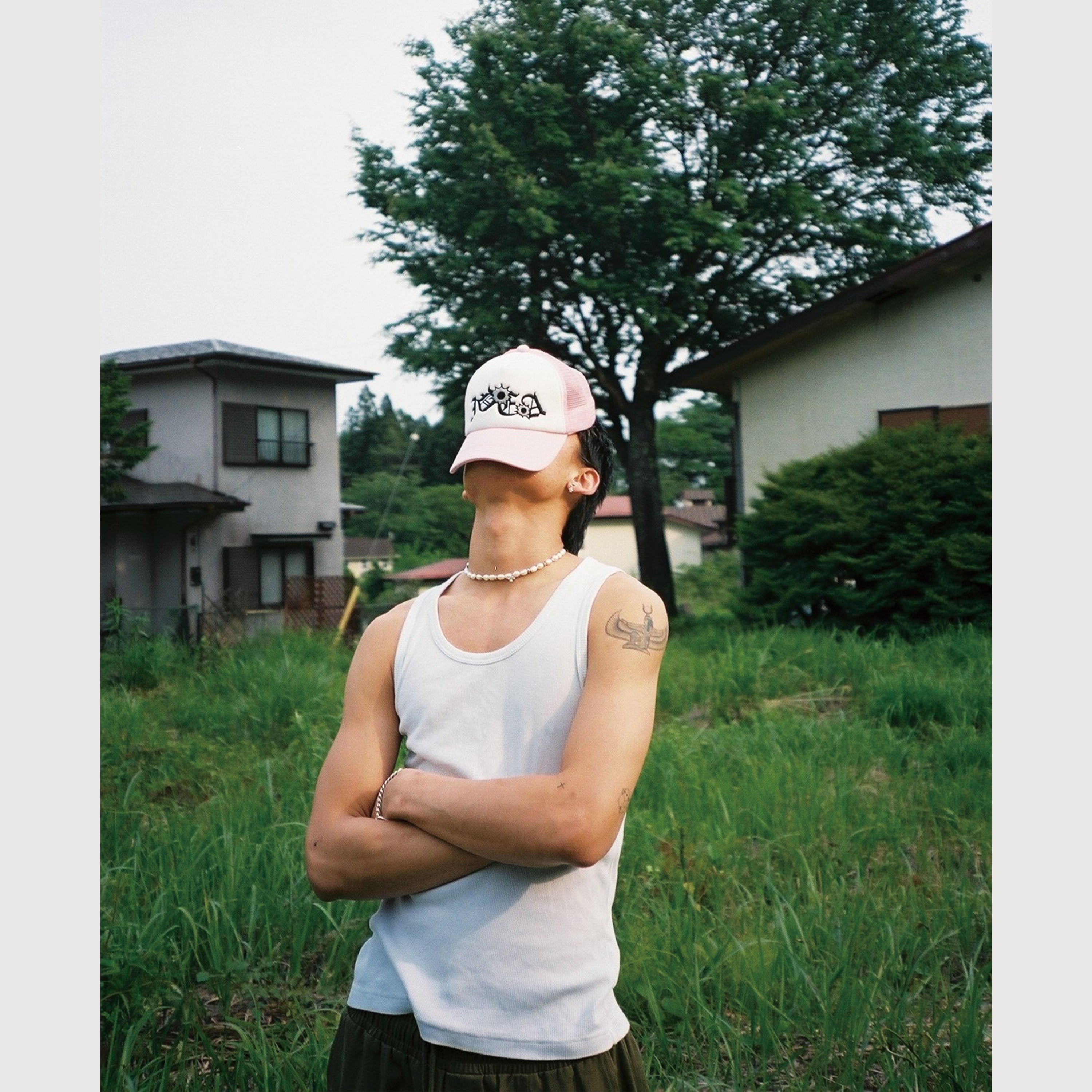 IDEASWAM キャップ ピンク Head Shot Trucker Cap Head Shot Trucker Cap (Pink) – IDEASWAM