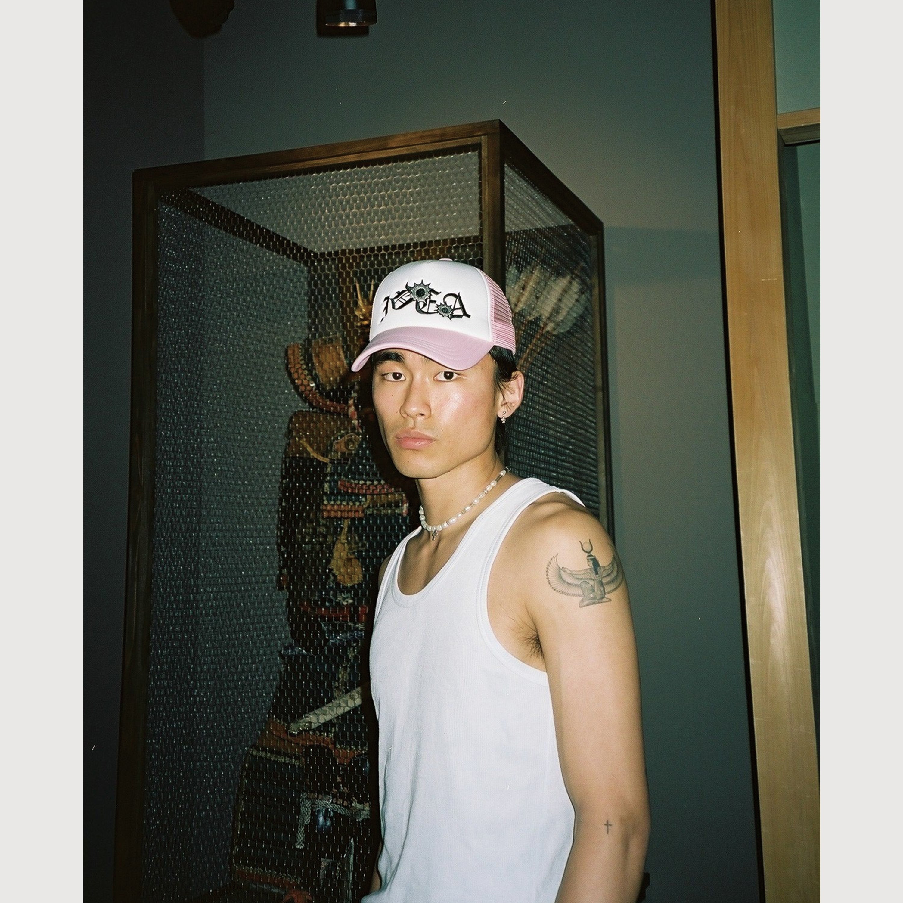 帽子 IDEASWAM HEAD SHOT TRUCKER CAP (PINK) Head Shot Trucker Cap (Pink) – IDEASWAM
