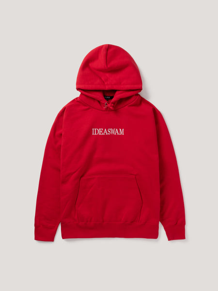 IDEASWAM LOGO HOODIE (Red)
