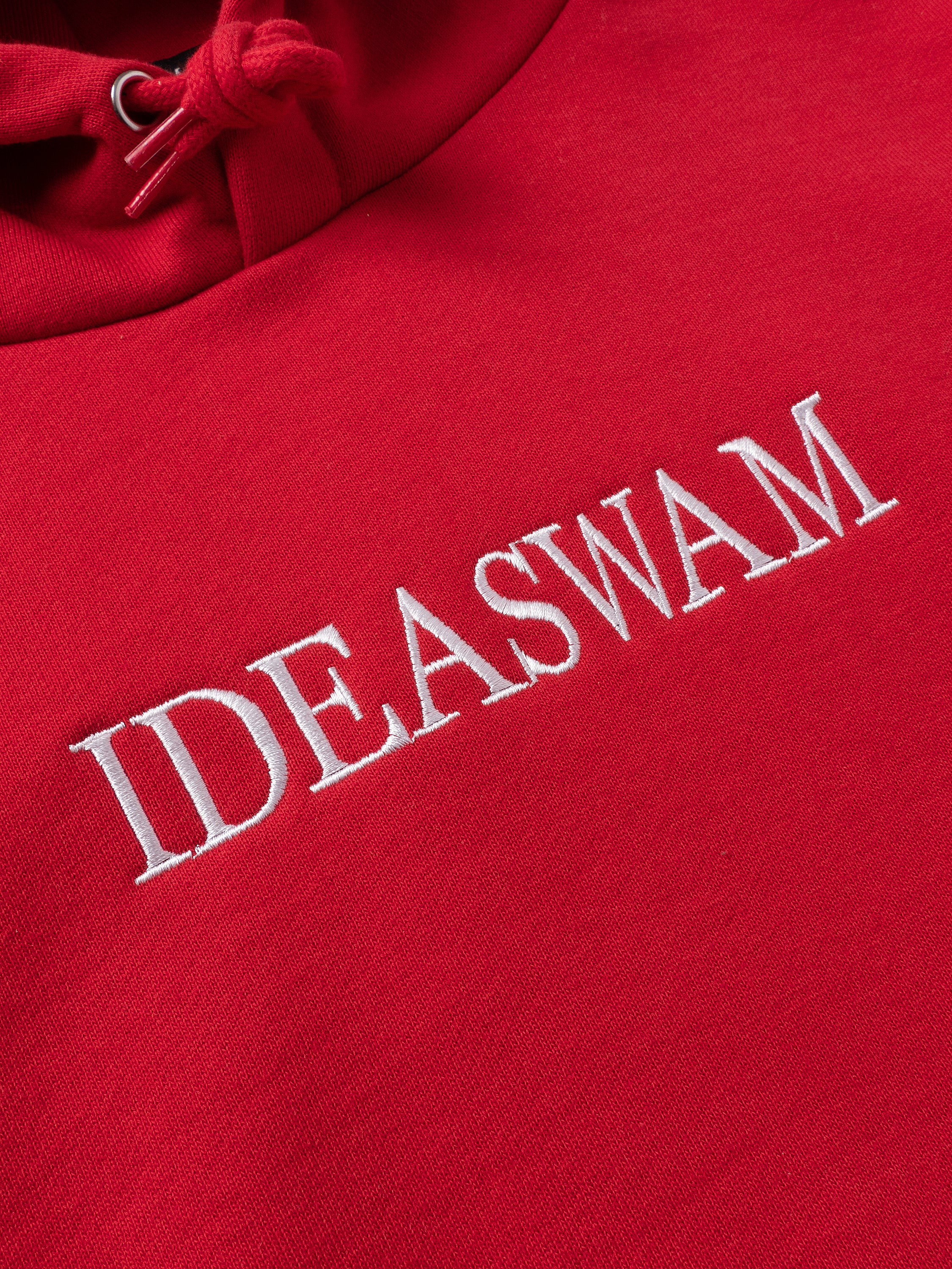 IDEASWAM LOGO HOODIE (Red)