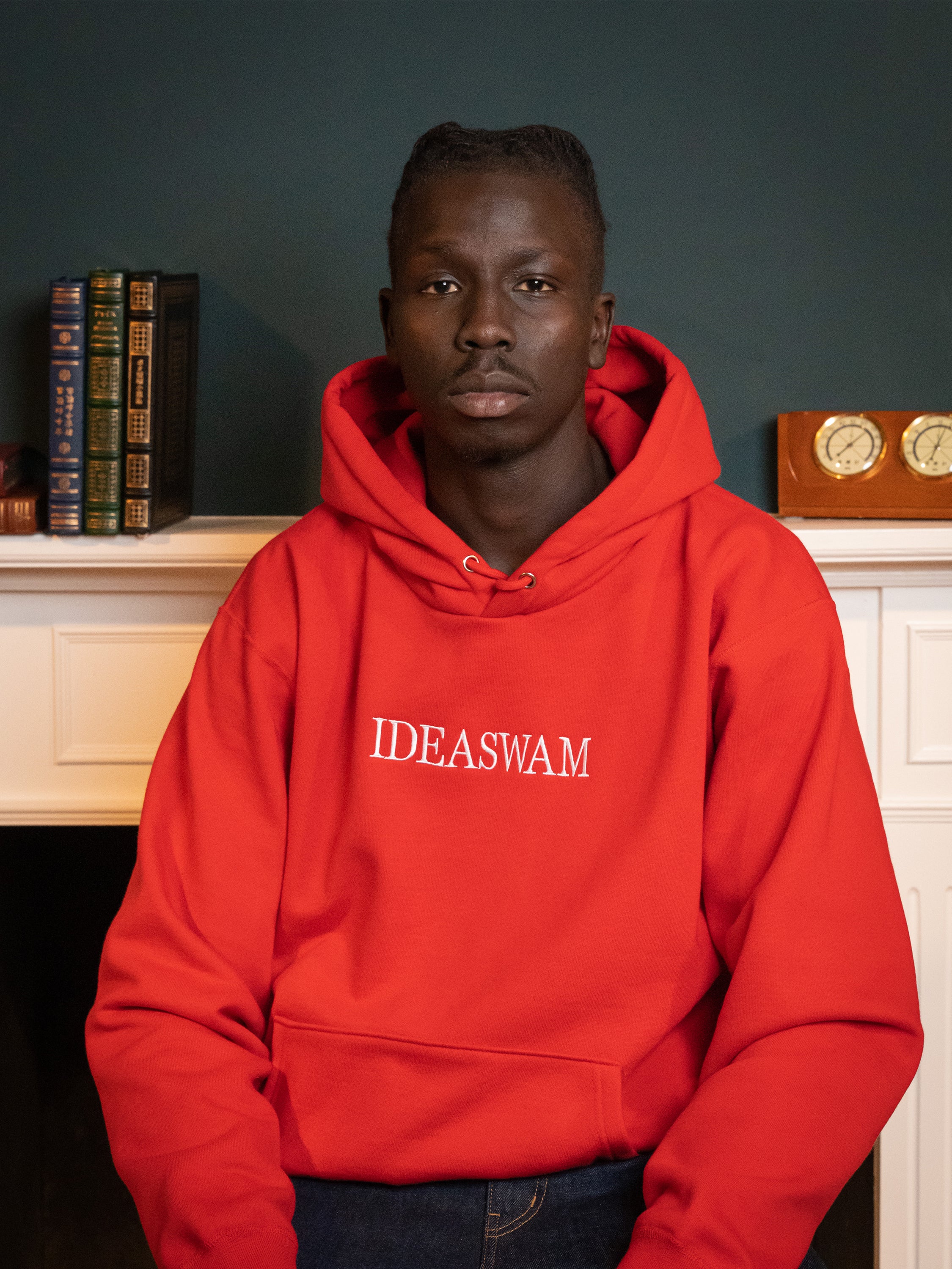 Ideaswam Logo Hoodie (Red)