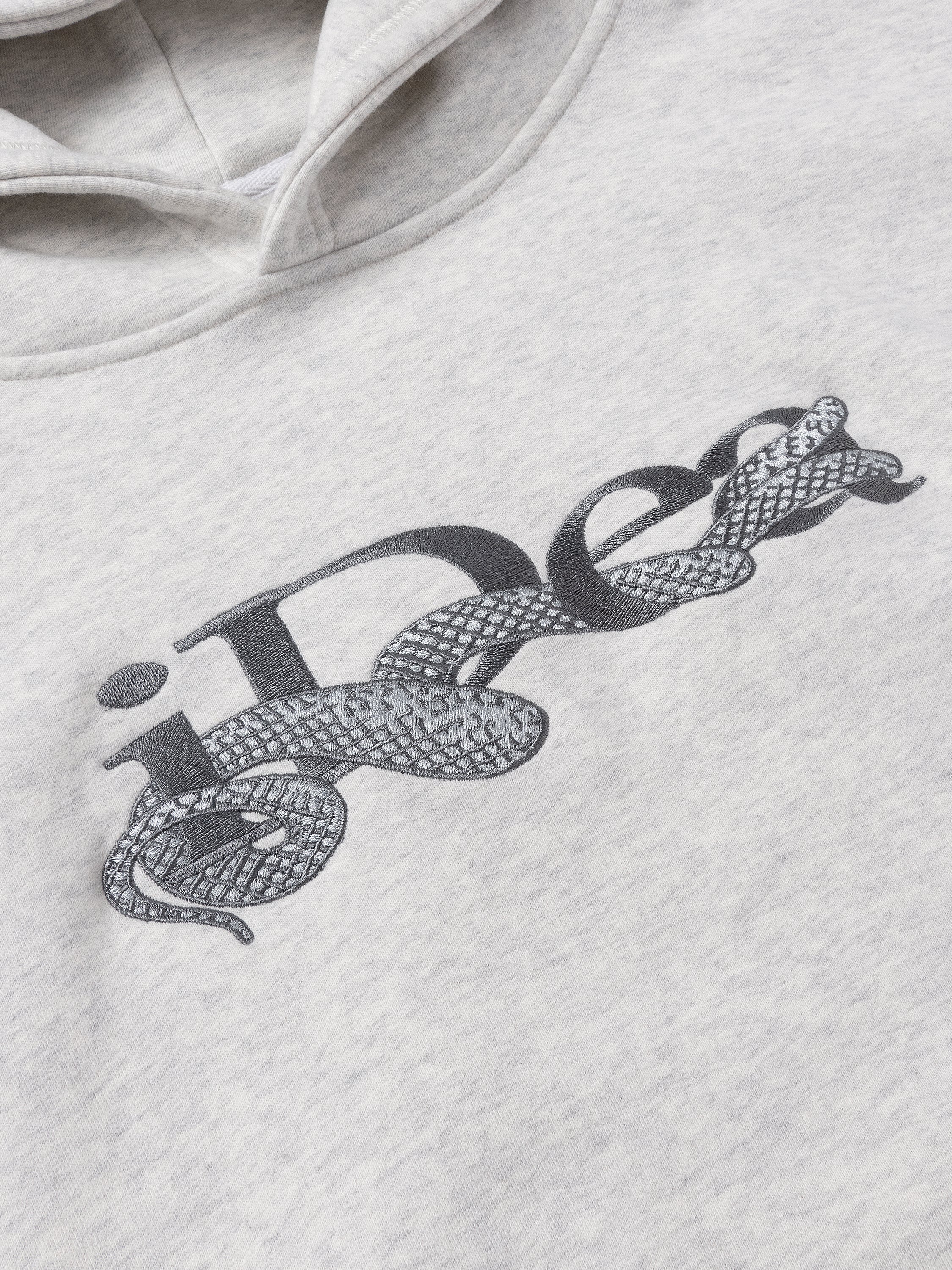 Snake Logo Hoodie (Ash Gray)